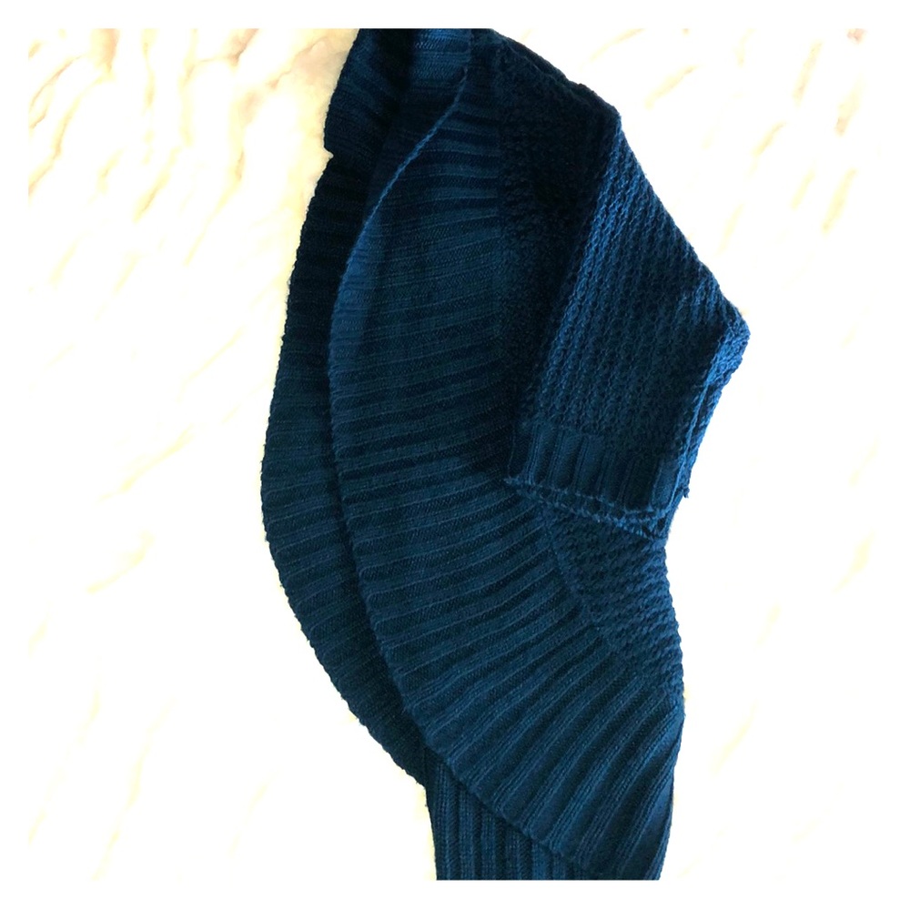 Teal sweater